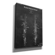 Bassoon Blueprint Patent Chalkboard,  Canvas Wall Art Fashion