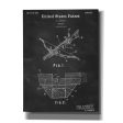 Crossbow Blueprint Patent Chalkboard,  Canvas Wall Art For Cheap