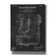 Blood Pressure Pump Blueprint Patent Chalkboard,  Canvas Wall Art Online now