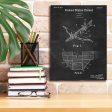 Crossbow Blueprint Patent Chalkboard,  Canvas Wall Art For Cheap