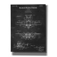 Amphibian Aircraft Blueprint Patent Chalkboard,  Canvas Wall Art Discount