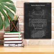 Air Hockey Blueprint Patent Chalkboard,  Canvas Wall Art on Sale