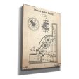 Cash Register Blueprint Patent Parchment,  Canvas Wall Art Cheap