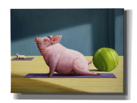 Yoga With Friends  by Lucia Heffernan, Canvas Wall Art Discount