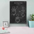 Baby Pacifier Blueprint Patent Chalkboard,  Canvas Wall Art Online Sale