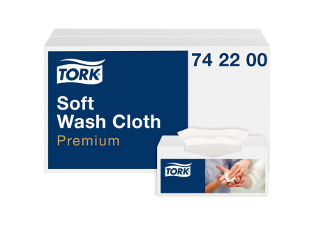 Tork zachte wasdoek wit, 8 x 135 stuks Cheap