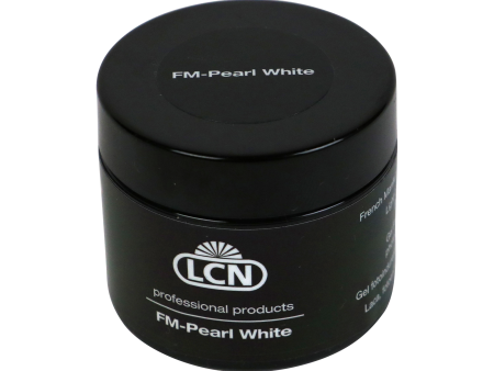 LCN FM-Pearl White lichtuithardende gel 15ml Discount