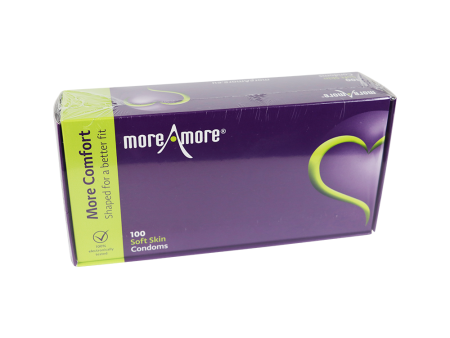 MoreAmore condoms soft skin 100 stuks on Sale