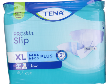 TENA Slip Plus - XL Incontinentieluiers, 30 stuks on Sale