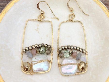 Art in a Frame Earrings Online