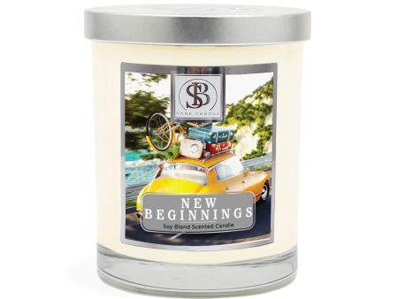 NEW BEGINNINGS | Soy Blend Scented Candle 11 oz Hot on Sale