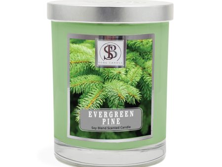 EVERGREEN PINE | Soy Scented Candle 11 oz For Discount