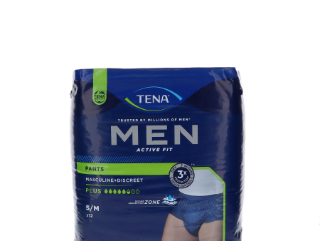 TENA Men Pants Plus Medium - 12 stuks | Discreet en Comfortabel Incontinentieondergoed voor Mannen Online Hot Sale