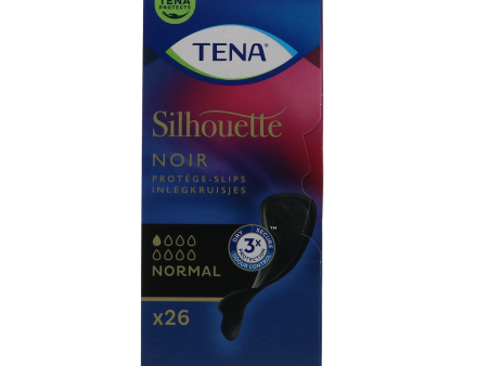 TENA Silhouette Normal Noir Inlegkruisjes - 26 stuks on Sale