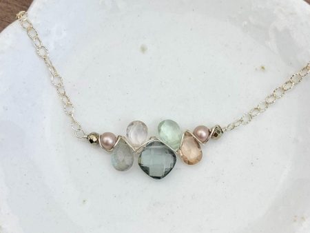 Paris Mini Katie Gem Necklace For Sale