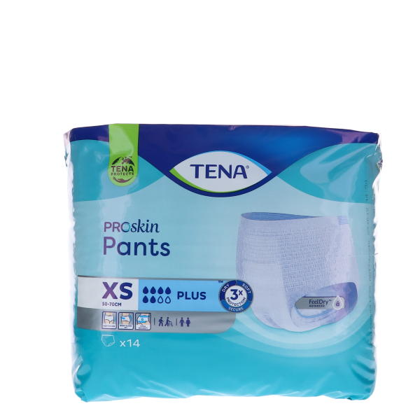 TENA ProSkin Pants Plus X-Small - 14 stuks Fashion