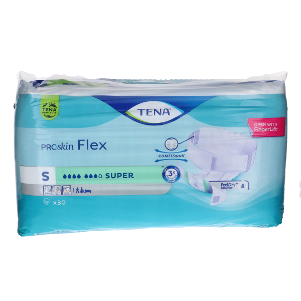 TENA Flex Super - Small, 30 stuks (Maximale Bescherming) Online now