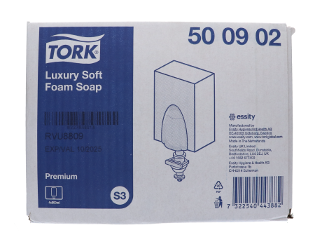 Tork Luxe Zachte Schuimzeep S3, 4st (500902) on Sale