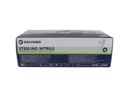 Halyard Sterling nitrile poedervrij grijs - Small 200 stuks (13940) Discount