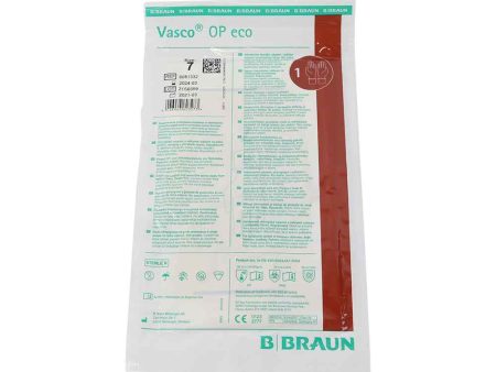 Vasco OP Eco latex poedervrij, steriel, mt 7.0, 40 paar Online Hot Sale