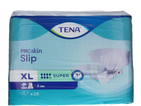 TENA Slip Super XL - Ultra Absorberende Luiers (28 stuks) Fashion