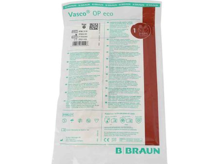 Vasco OP Eco latex poedervrij, steriel, mt 6.0, 40 paar on Sale