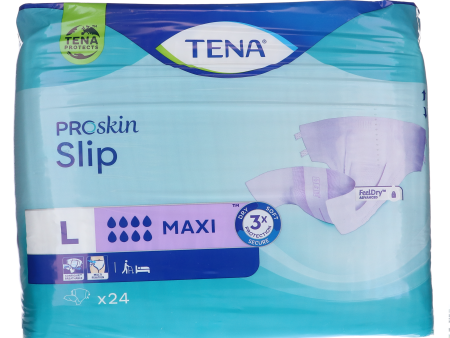 TENA Slip Maxi Large - Ultieme Bescherming, 24 stuks Online Sale