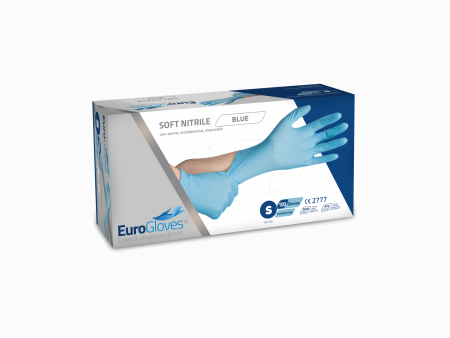 Eurogloves Handschoenen Soft-Nitril Blauw (100 stuks) Discount