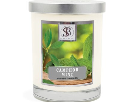 CAMPHOR MINT | Soy Blend Scented Candle 11 oz Supply