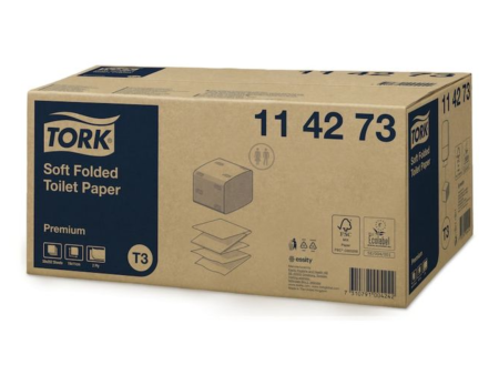 Tork Premium T3 Toiletpapier, 30x252st (114273) Online