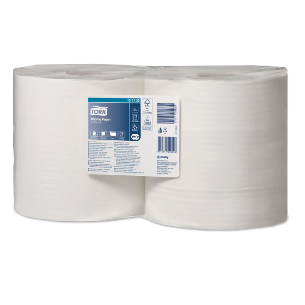 Tork Wiping Advanced Combinatie Rol W1 W2, 2x1st (131135) Supply