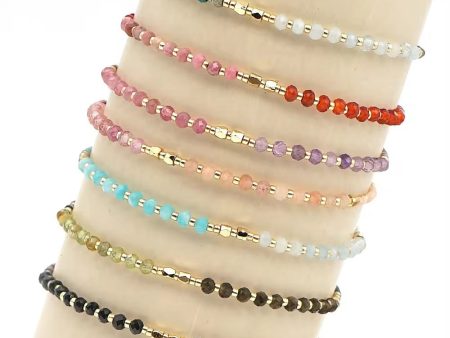 Dainty Gemstone Boho Bracelets Online Sale