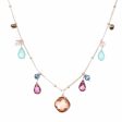 Boho Zina Gemstone Layering Necklace Online now