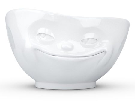 XL Bowl, Grinning Face, 33 oz. For Sale