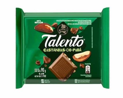 CHOCOLATE TALENTO CASTANHA DO PARÁ GAROTO 90G Discount