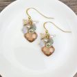 Abby Elegant Paris Neutrals Cluster Earrings Supply