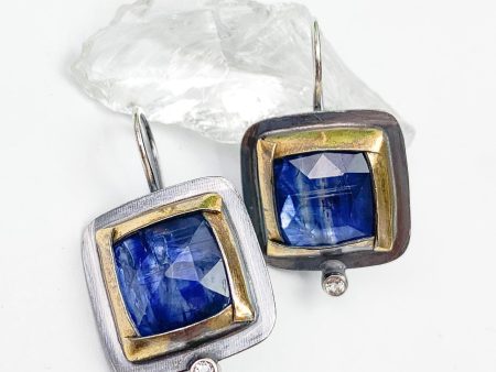 Twilight Reflections Square Gemstone Earrings Sale