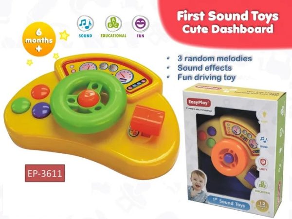 Light & Sound Learning Toy DashBoard 3611 For Discount