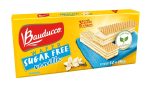 BISCOITO WAFER VANILLA SUGAR FREE 142G BAUDUCCO Online Hot Sale