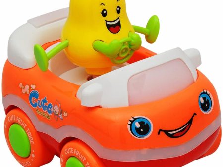 Ollington St. Collection Electronic Car With Light and Sound - Orange For Cheap