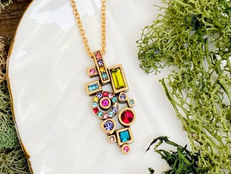 Patricia Locke Colorful Ostia Mosaic Necklace Online Sale