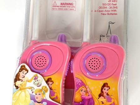 Princesas Disney Walkie Talkies - Baterias não inclusas. Online Sale