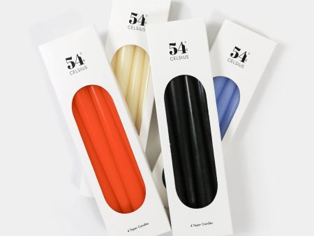 Taper Candles 4 Pack Fashion