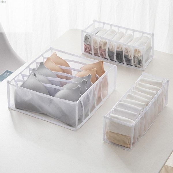 Underwear Storage Box, Drawer Type, Three-in-one Multi-function Suit, Household Multi-layer Split Socks, Bra Finishing Box Storage Hot on Sale