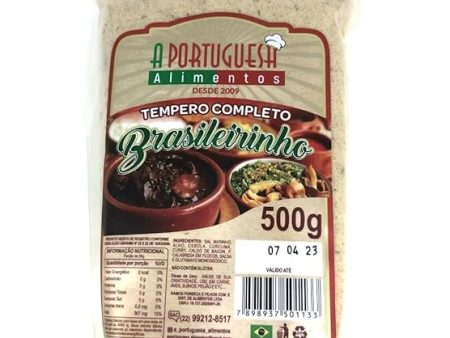 TEMPERO COMPLETO PARA CHURRASCO BRASILEIRINHO 500G A PORTUGUESA Sale