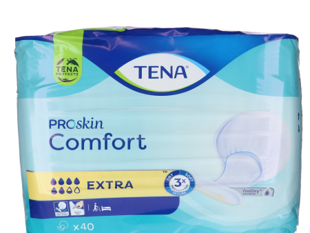 TENA Comfort Extra Inleggers - 40 stuks Online Hot Sale