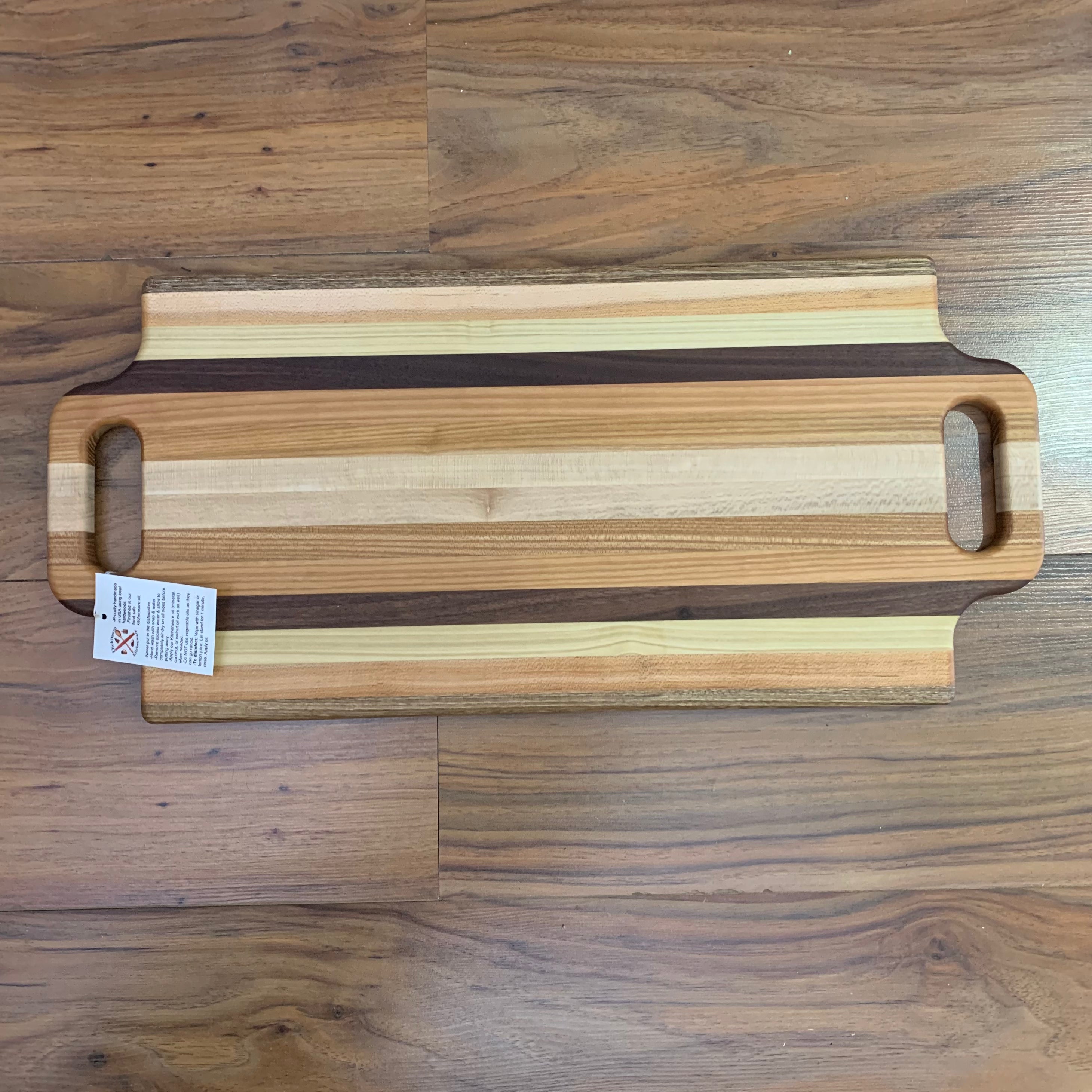 XL Reclaimed Wood Serving Board w Handles Supply