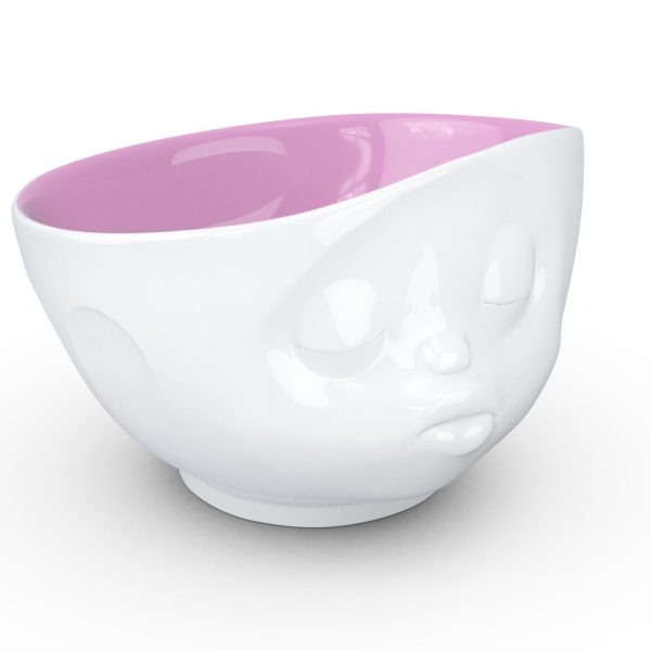 16 Oz. Bowl, Kissing Face, Berry Color Inside For Discount