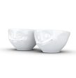 Small Bowl Set No. 2, Happy & Dreamy Face Discount