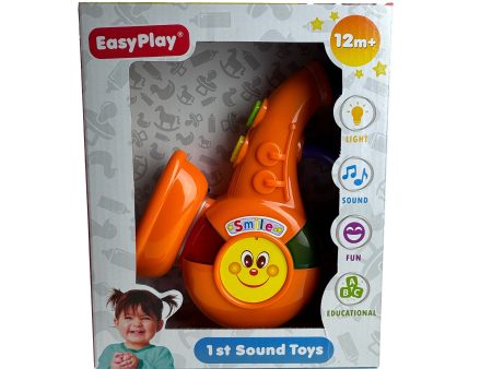 Light & Sound Learning Toy Smile Sax 3712 Fashion